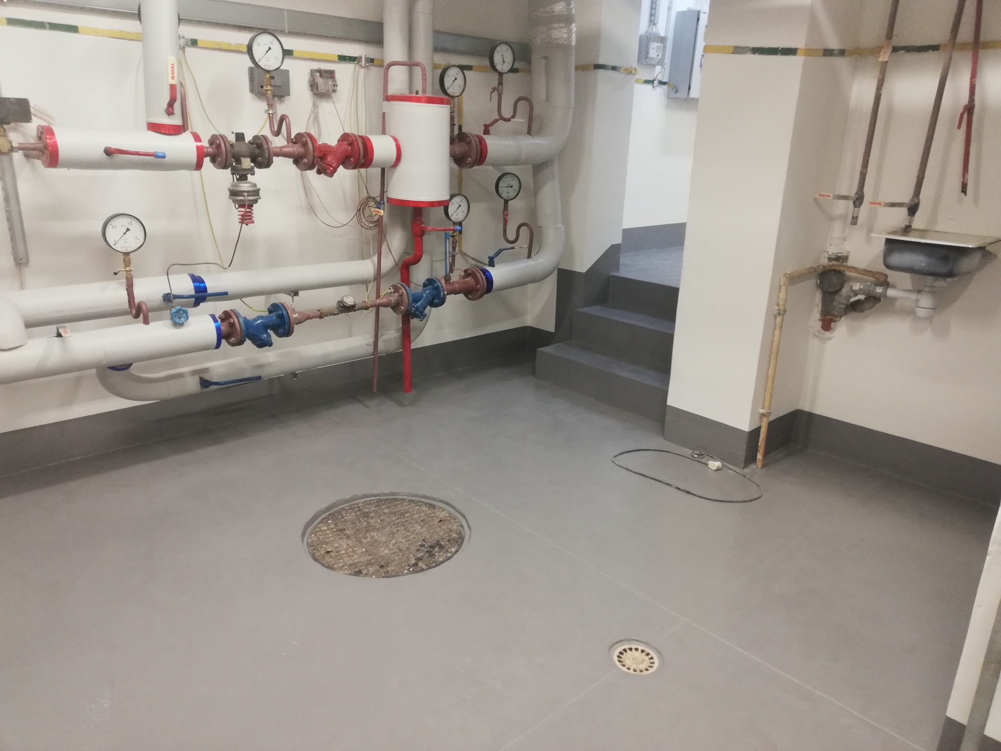 Remont pomieszczeń węzła cieplnego