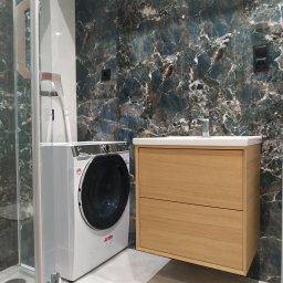 A.W. Construction Ariel Włodarczyk - Łazienka po remoncie generalnym - wg projektu klienta