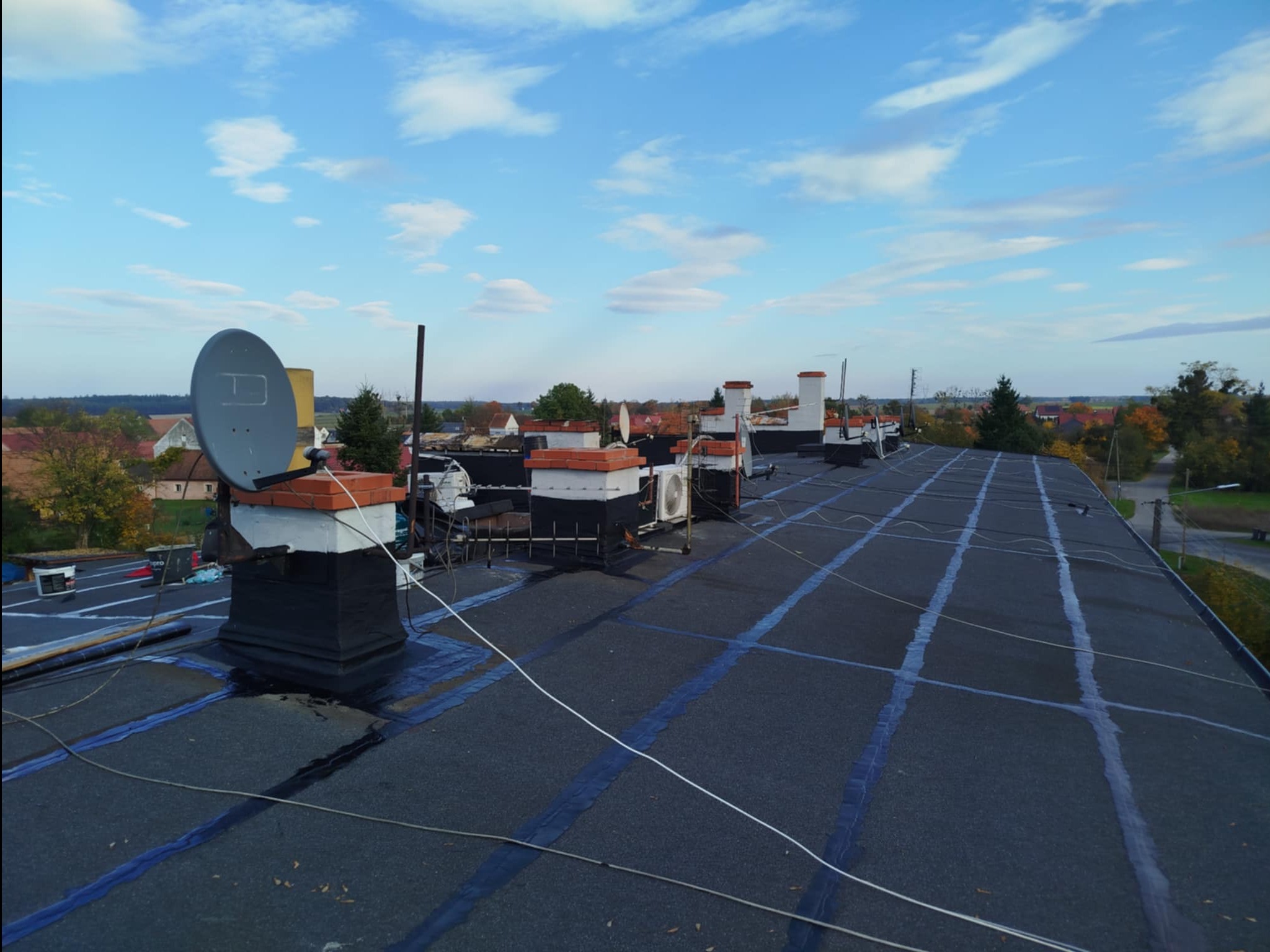 Renowacja dachu płaskiego