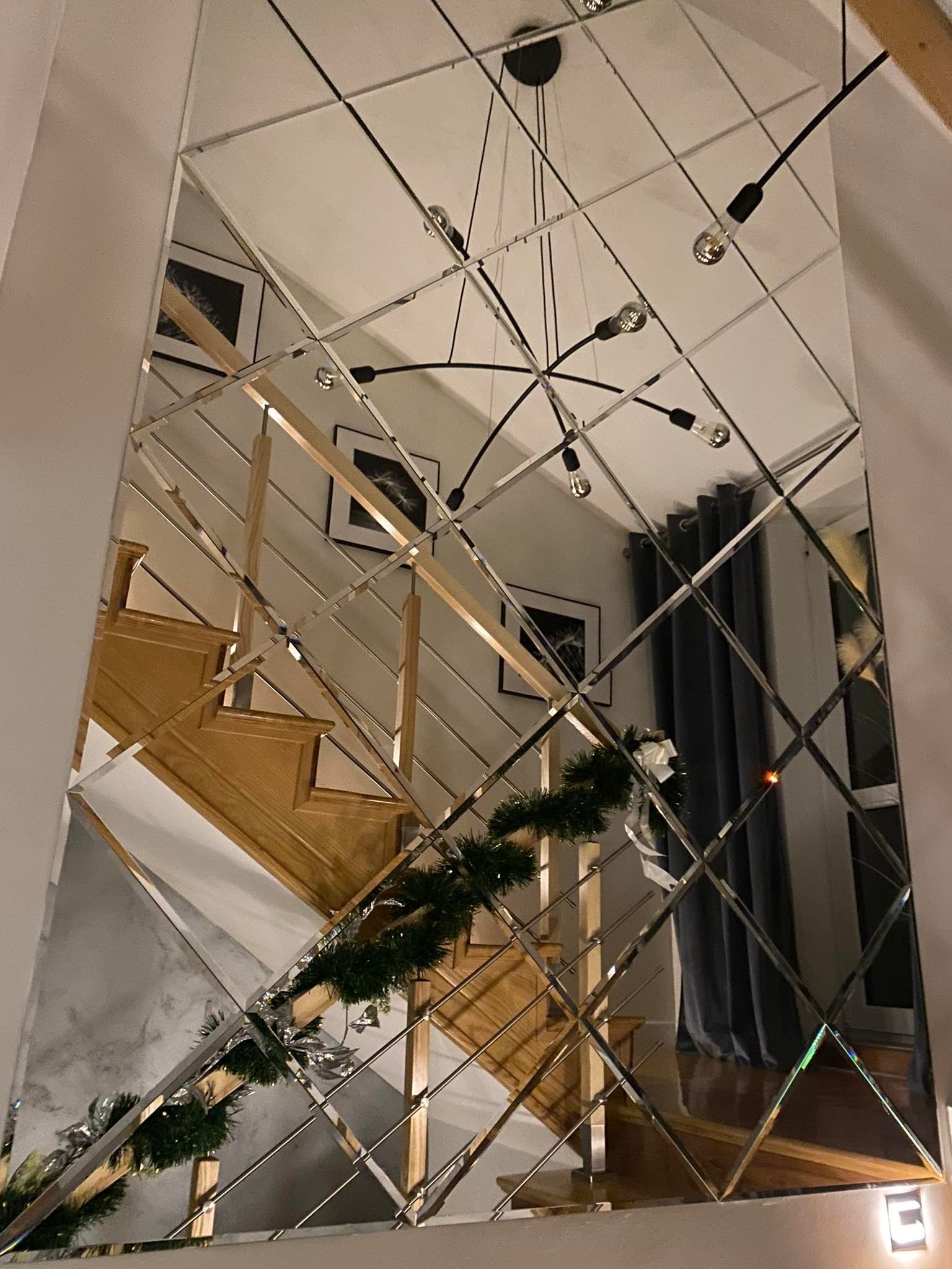 Szkło na klatce schodowej