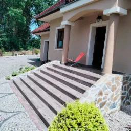 Schody kompleksowo z płyt gr.2.5 cm