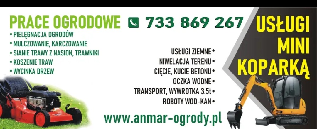 Prace ziemne ogrodnicze