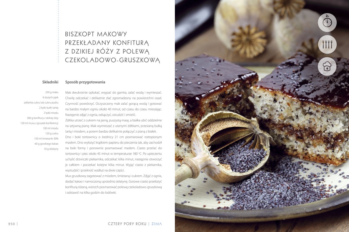 jedna ze stron książki kucharskiej R. Sowy
