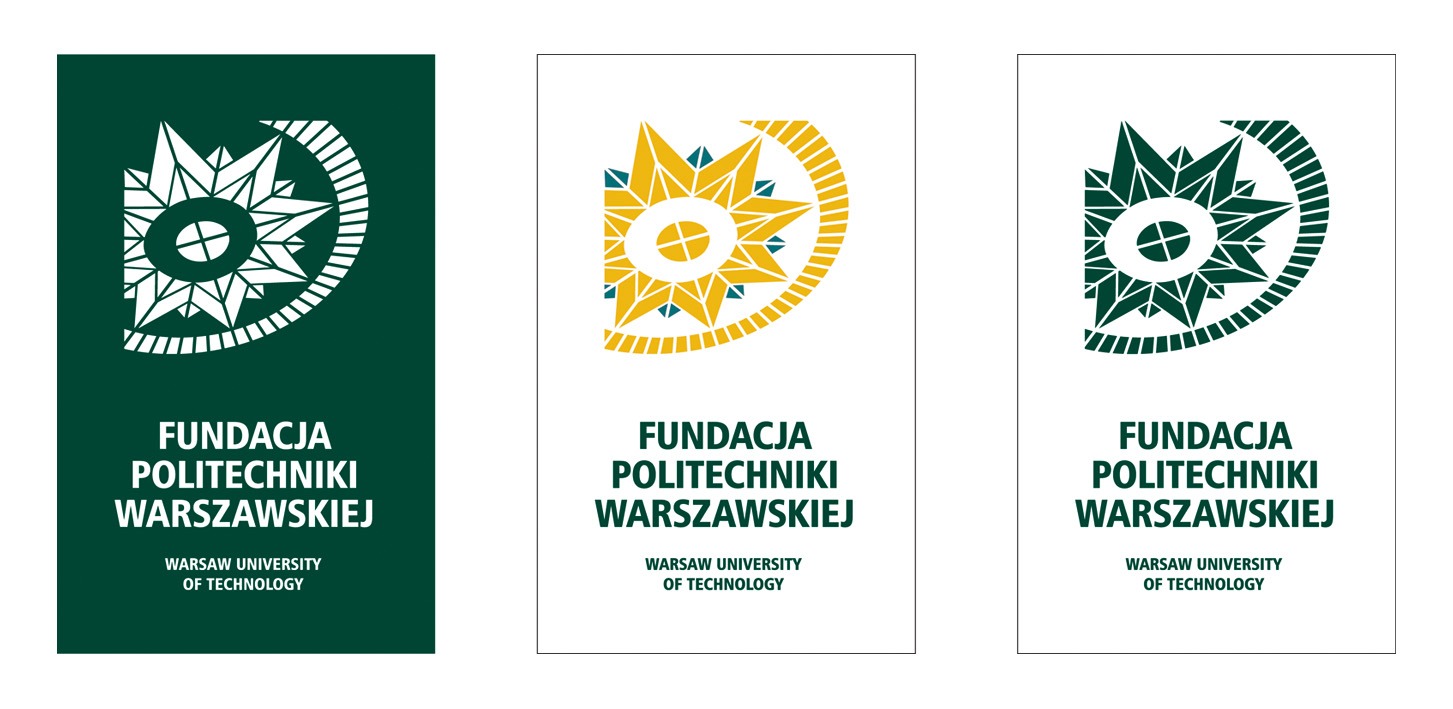 Projekt logotypu Fundacji Politechniki Warszawskiej