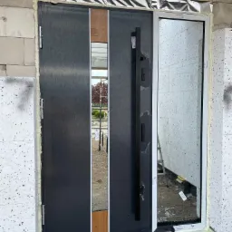 Drzwi zewnętrzne Martom Arktic, antracyt + winchester