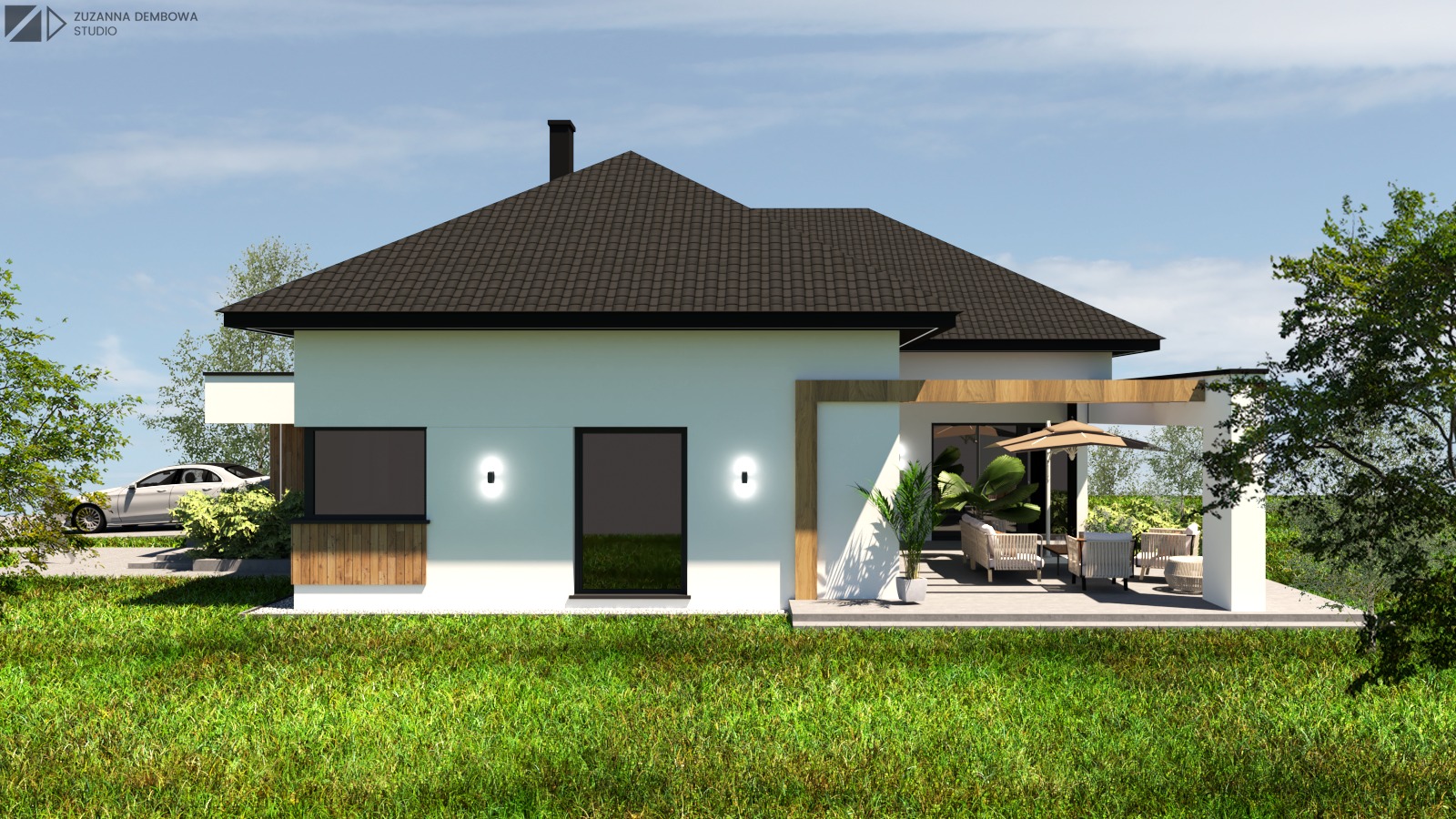 Projekt budynku pod Poznaniem |