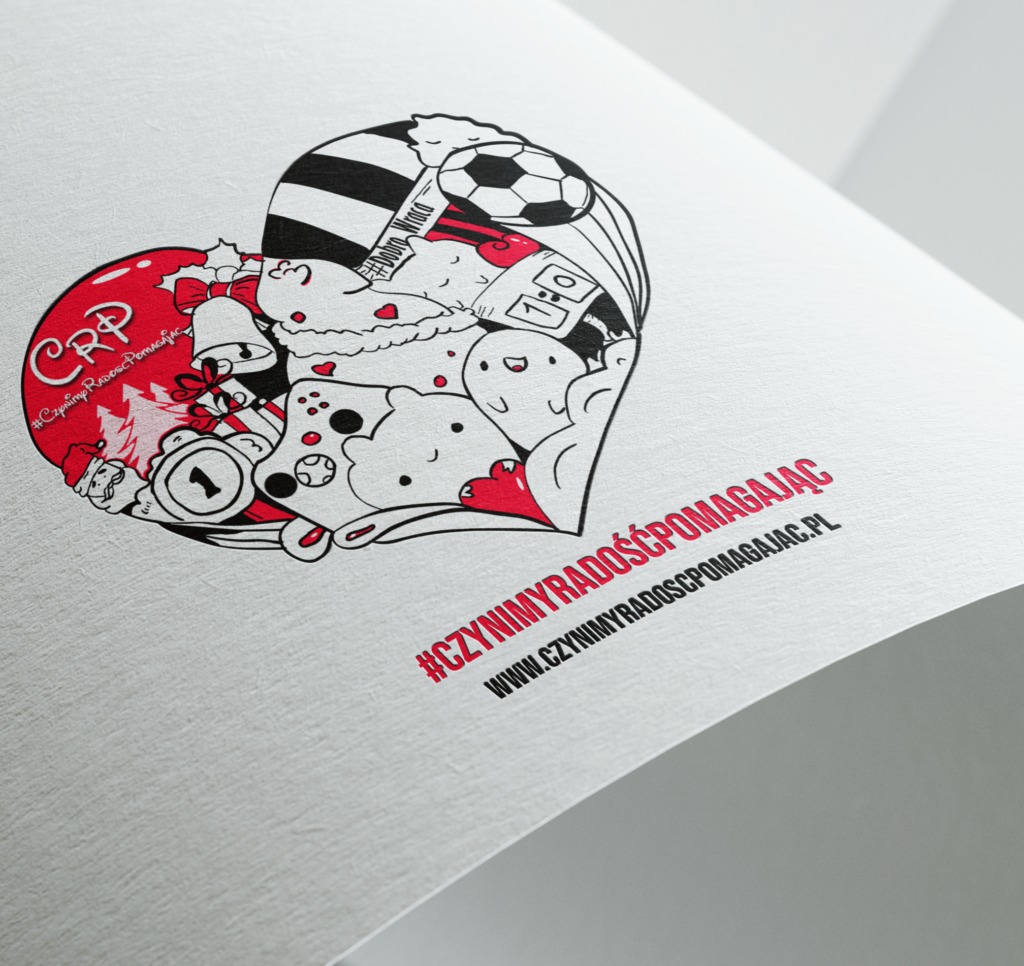 Logo stowarzyszenia Czynimy Radość Pomagając.