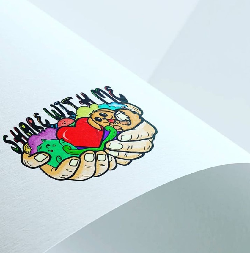 Logo Fundacji Share With Me.