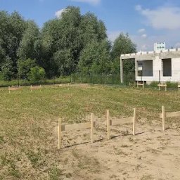 tyczenie ław fundamentowych