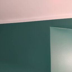 P.H.U. Nikola Atamańczuk-Kolańska - Malowanie łazienki i 'odcięcie kolory przy suficie.