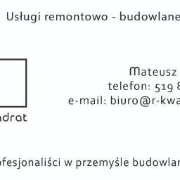 R-KWADRAT Mateusz Ryszka - Budowanie Domu Murowanego Wodzisław Śląski