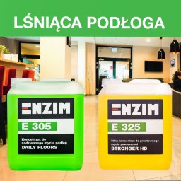 Środki do codziennego i gruntownego mycia podłóg firmy ENZIM