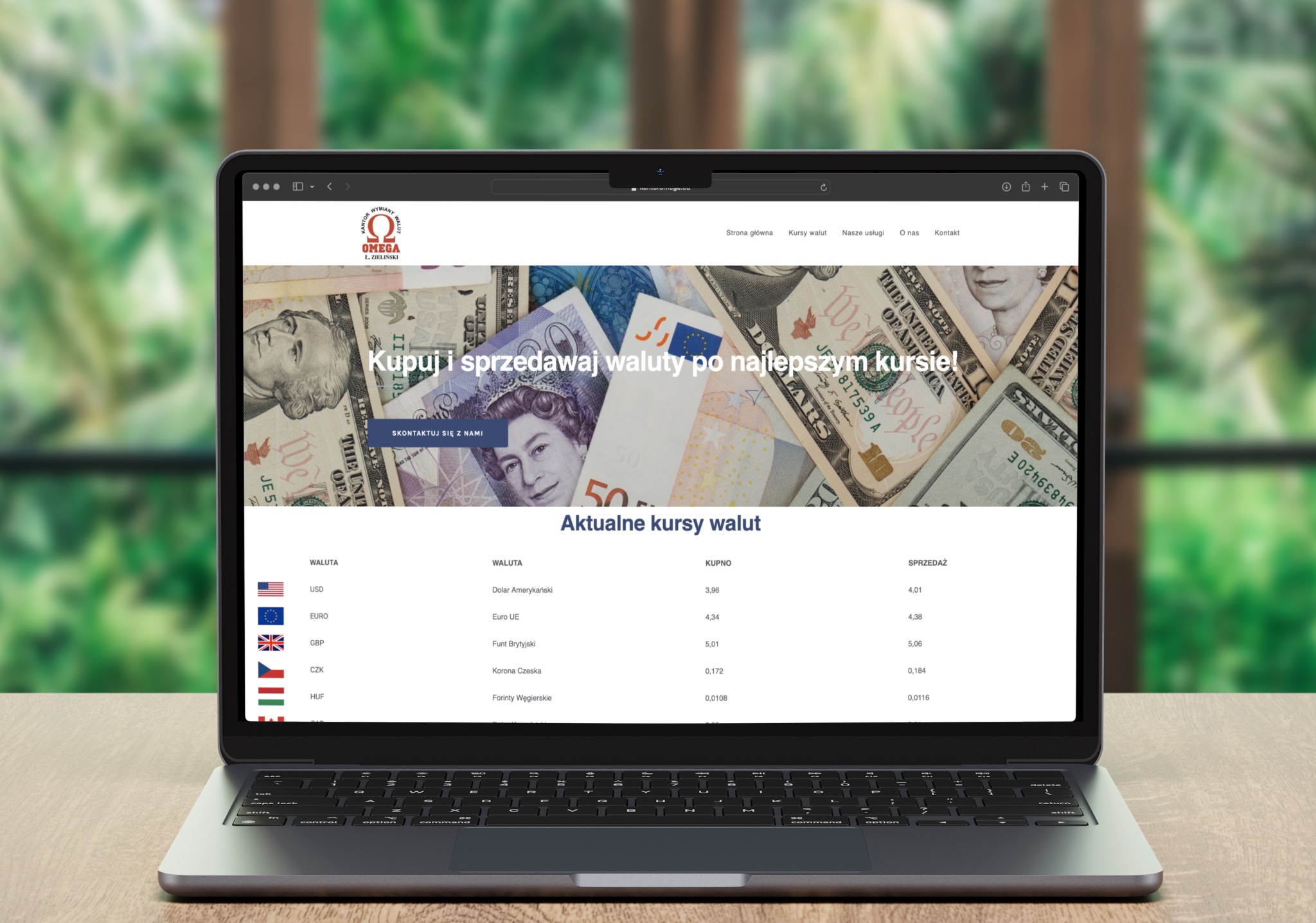 Strona dla Kantor Omega