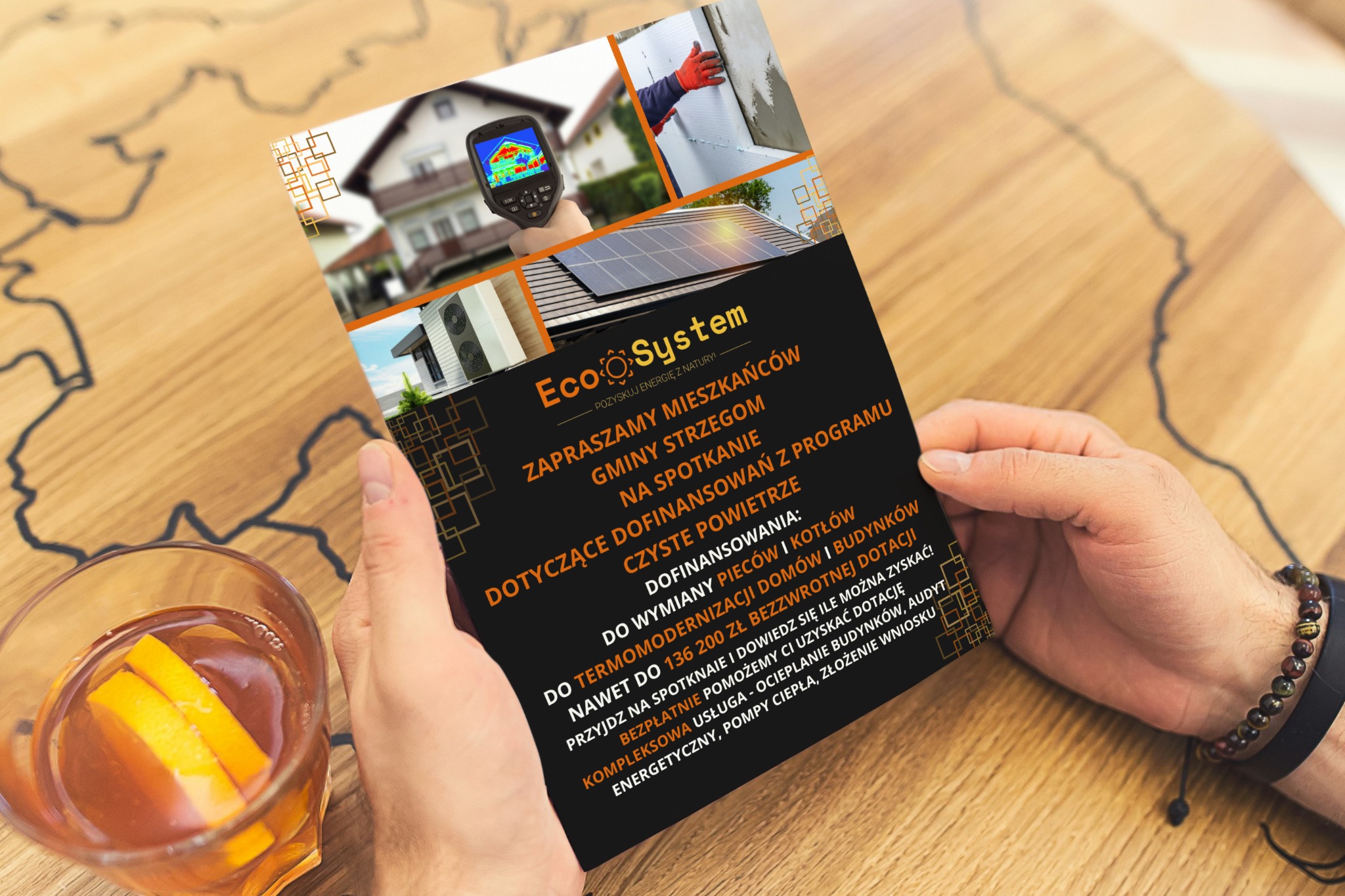 Ulotka dla Eco System przód