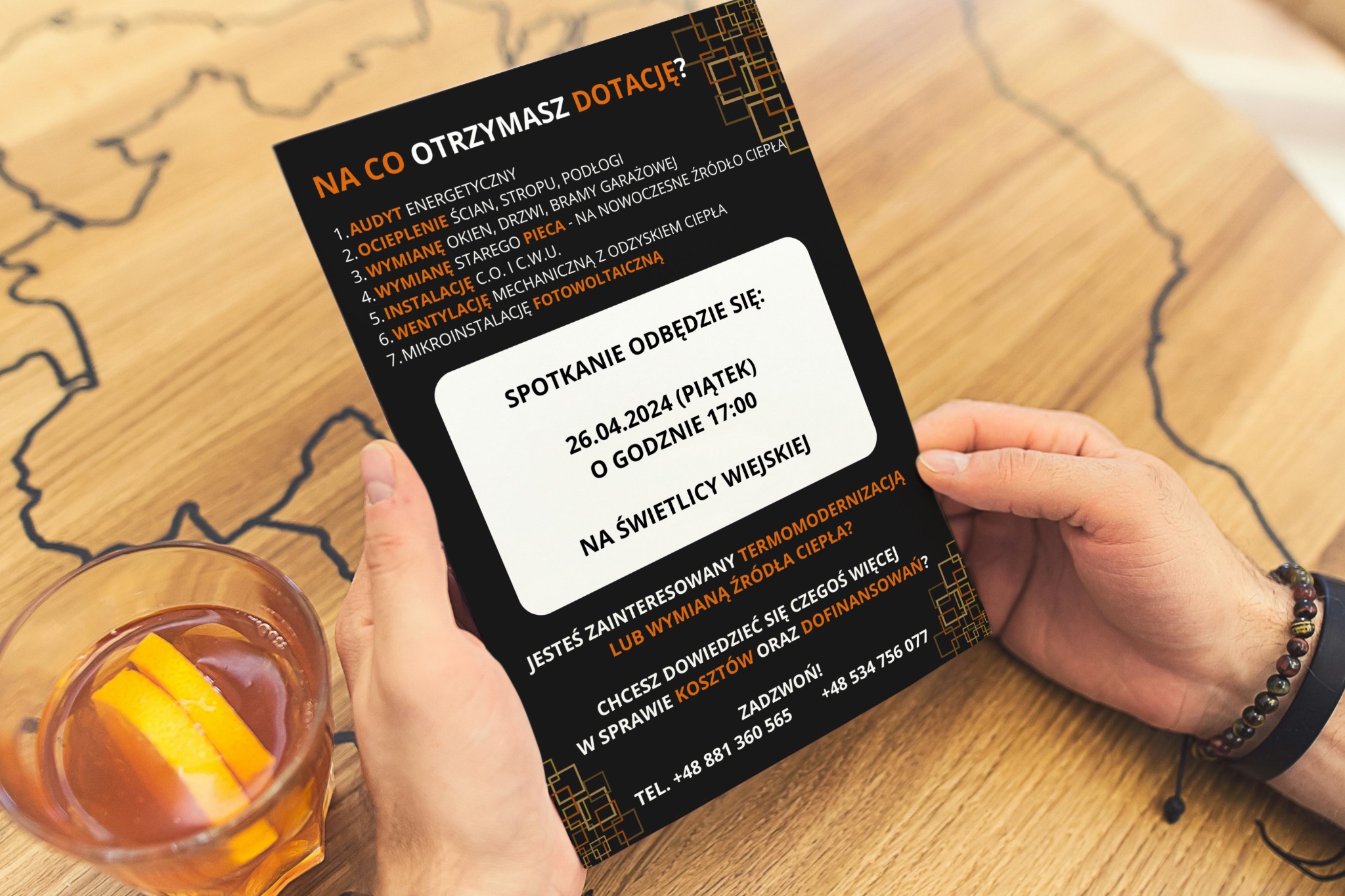 Ulotka dla Eco System tył