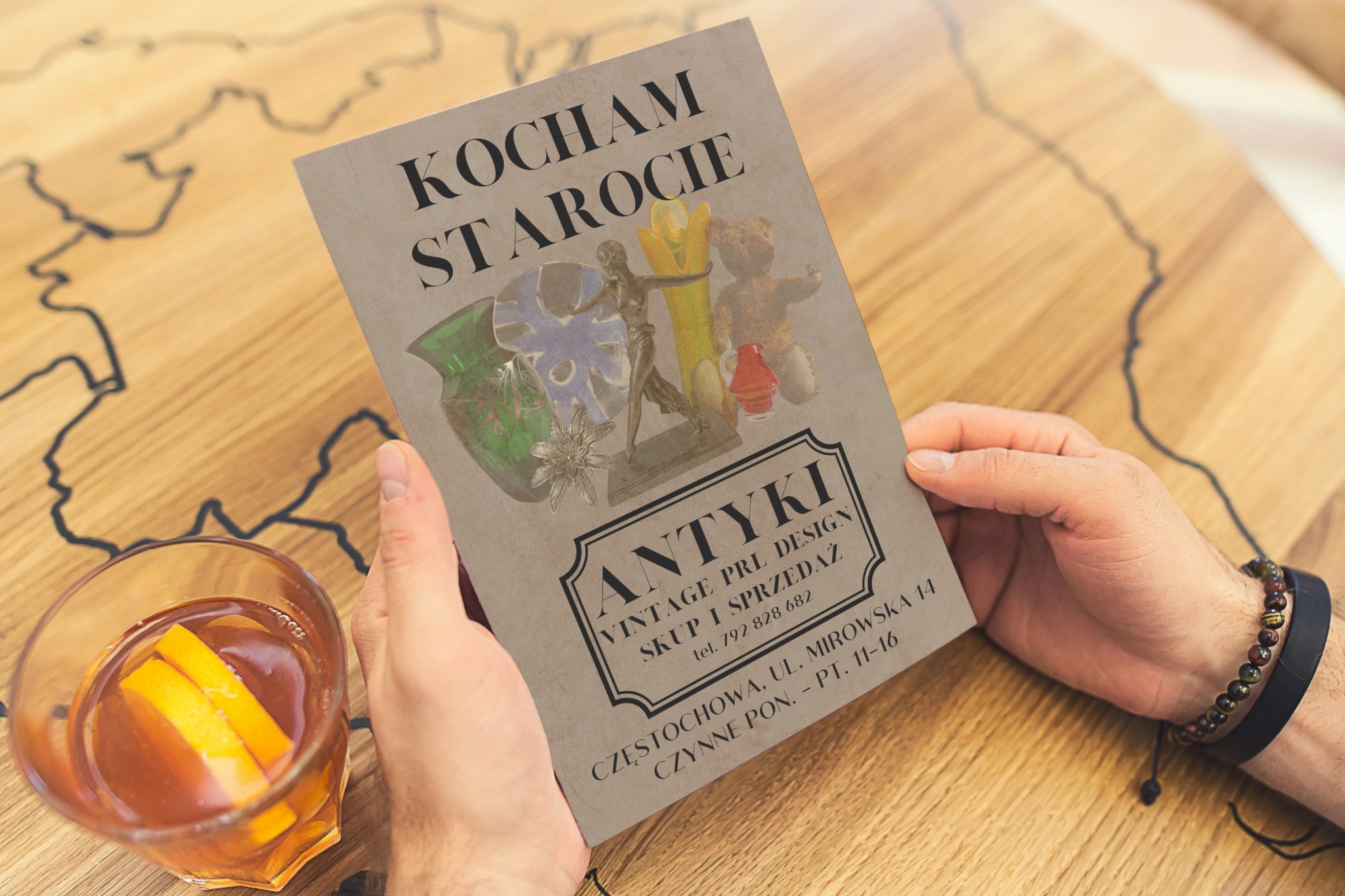 Ulotka dla Kocham Starocie przód