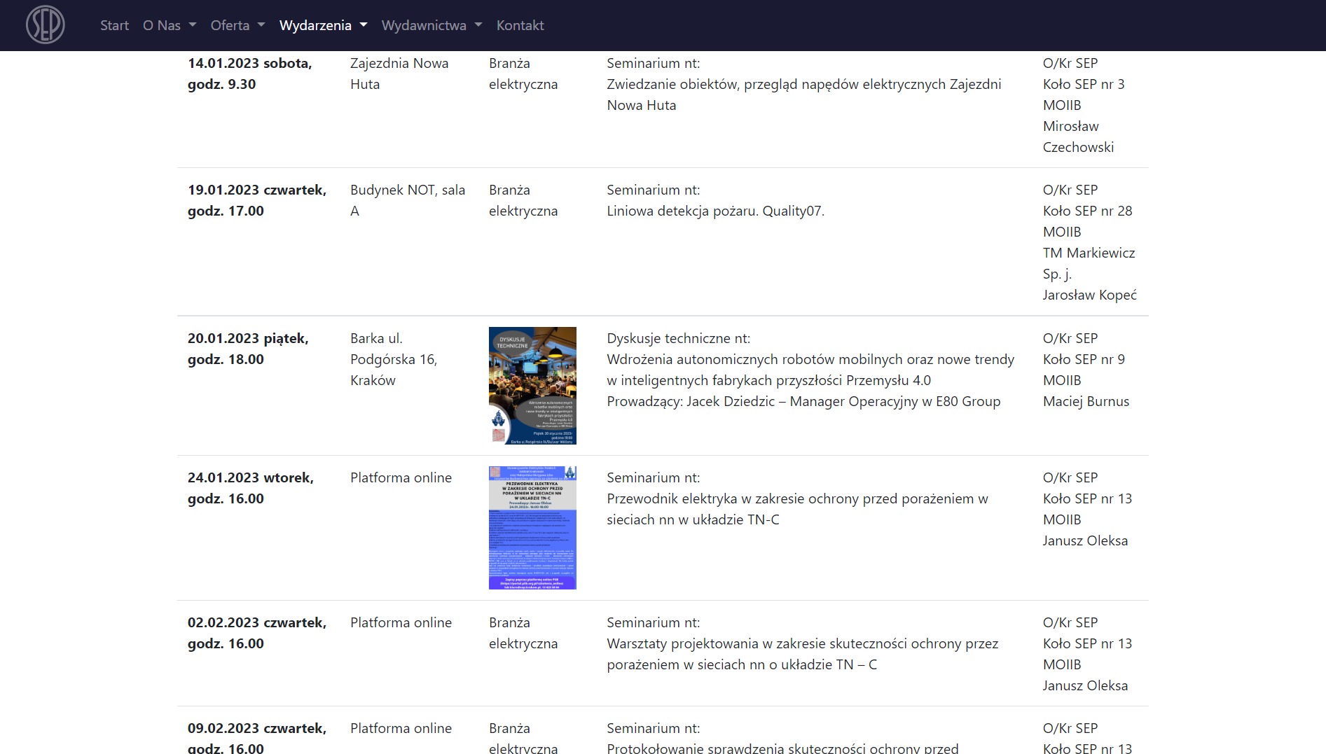 Aktualizacja informacji na stronie - na cito.