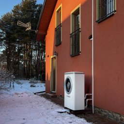 Pompa ciepła Bosch monoblok 7 kW.