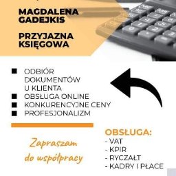 Usługi Księgowe Magdalena Gadejkis - Prowadzenie Ksiąg Rachunkowych Szczytno