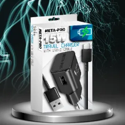 Projekt pudełka ładowarki sieciowej dla firmy METAPRO.