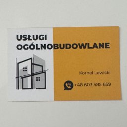 Usługi Ogólnobudowlane Kornel Lewicki - Ocieplanie Poddasza Kamienna Góra