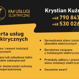 KM Usługi Elektryczne Krystian Kuźmicki - Wyjątkowe Remontowanie Mieszkań Dzierżoniów
