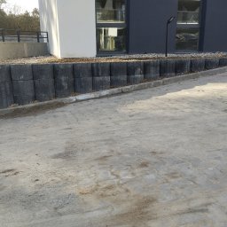 Wykonanie murku oporowego z Gazonów