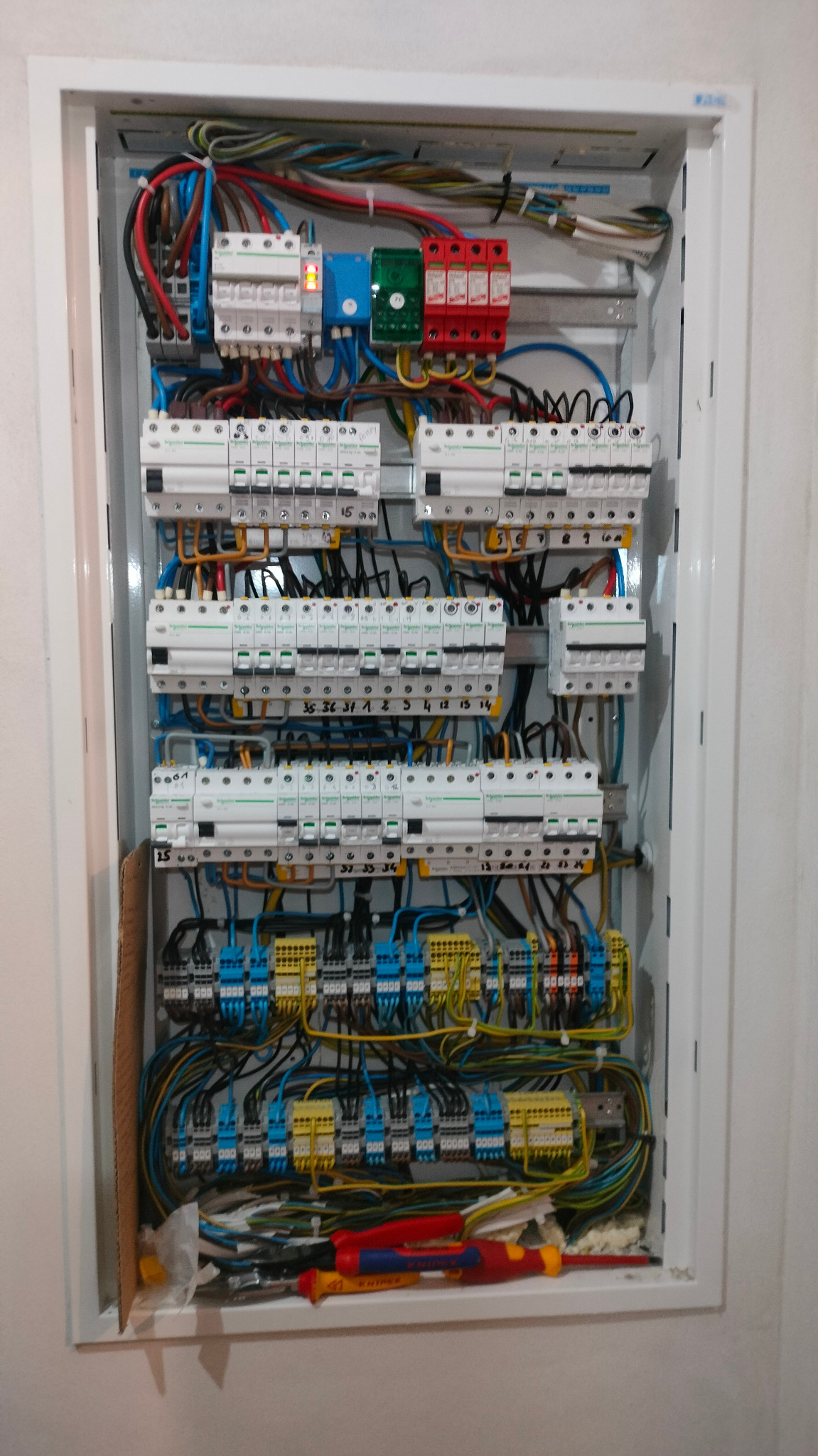 Rozdzielnica domu jednorodzinnego