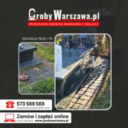 Czyszczenie grobów Warszawa