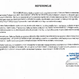 TUV NORD - realizacja usługi dla branży hutniczej