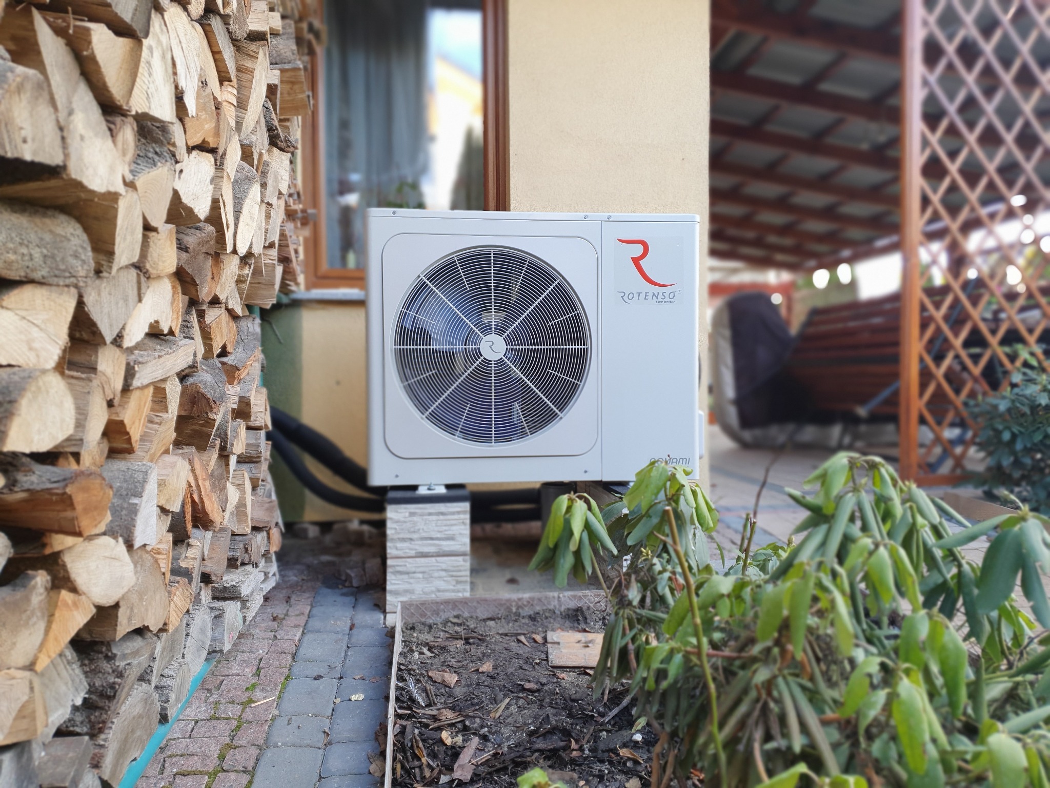 Pompa ciepła Rotenso 8 kW, realizacja w Opolu.