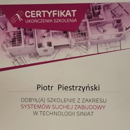 REMONTY & WNĘTRZA Piotr Piestrzyński - Profesjonalne Gładzie Zduńska Wola