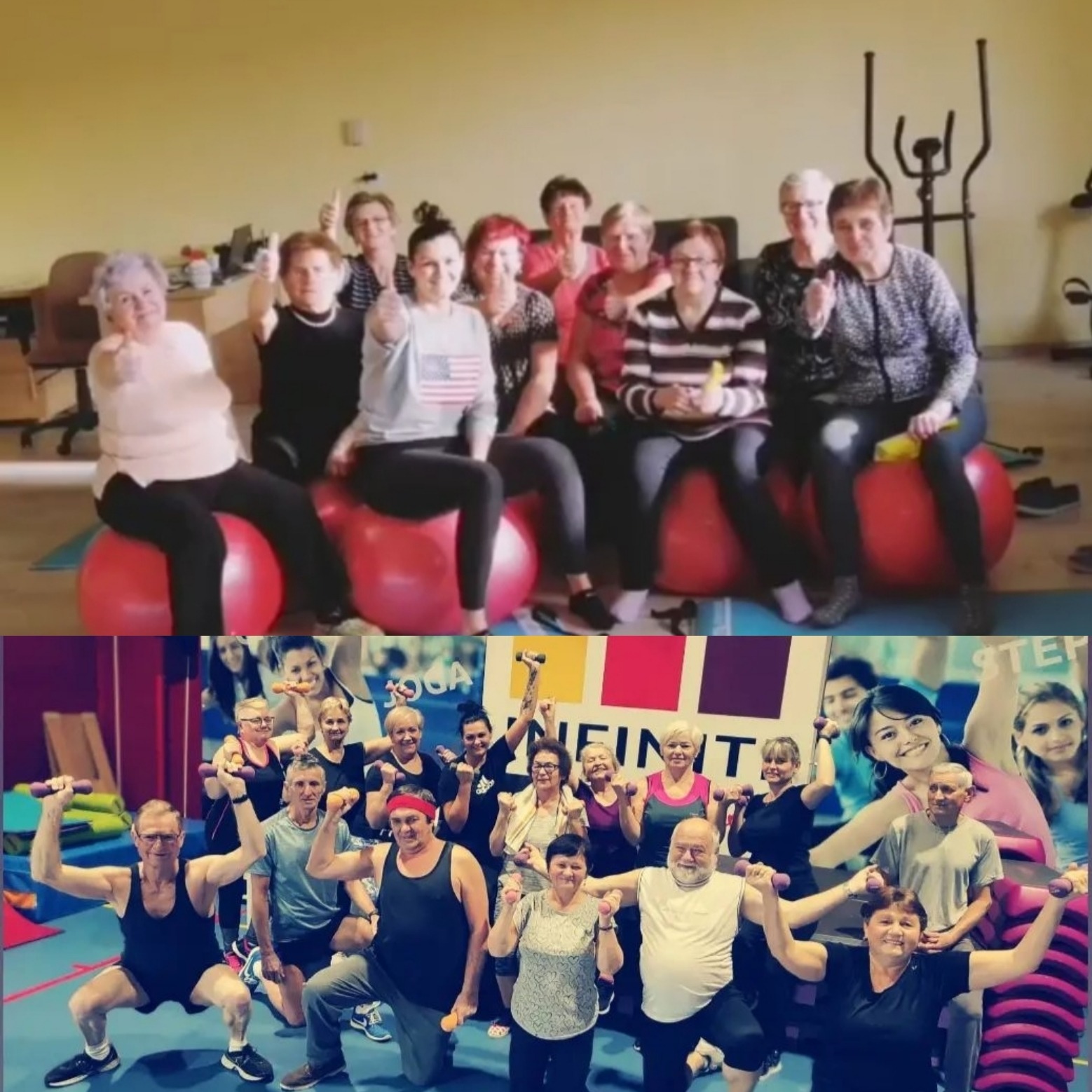 Gimnastyka lecznicza Ćwiczenia w grupie