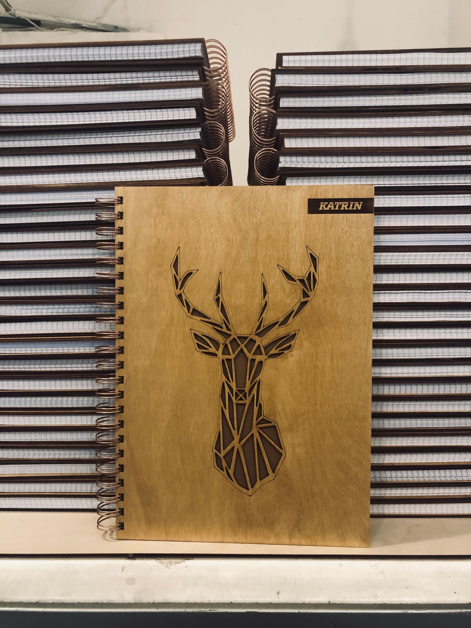 Zlecenie dla dużego klienta, notesy w formacie A4