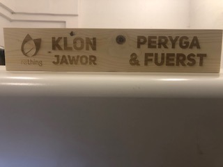 Grawer na drewienkach - materiał po stronie klienta