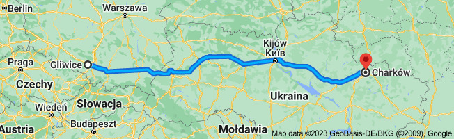 To trasa obsługiwana w drodze na Ukrainę. Znam miejsca, których unikać, bo mam tam stamtąd bliskich znajomych.