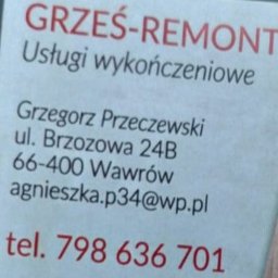 GRZEŚ - REMONTY - Przebudowa Biura Gorzów Wielkopolski