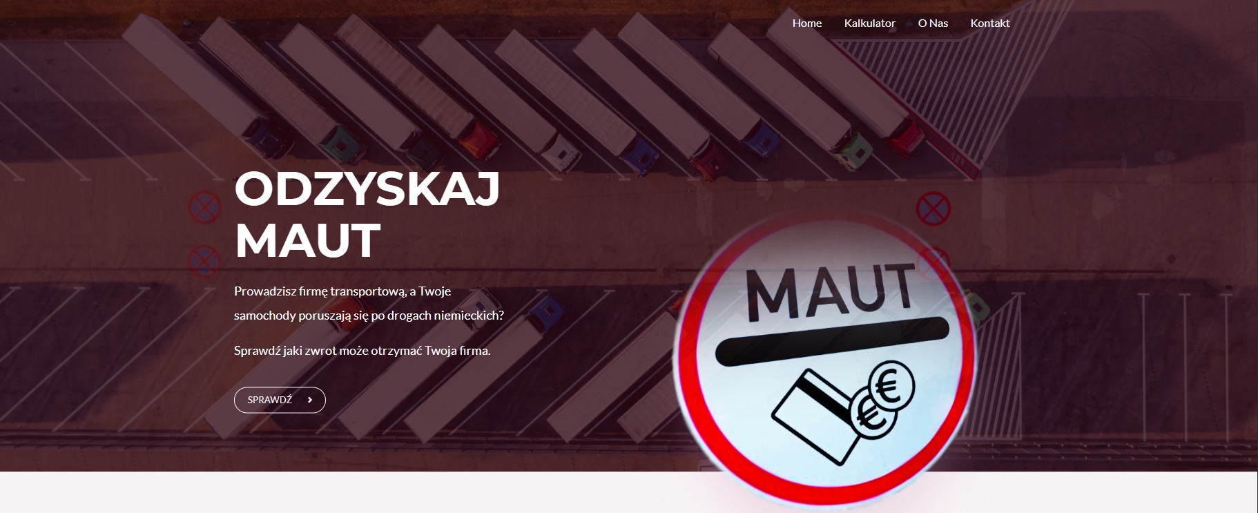 W pełni zaprojektowany i opracowany komercyjny projekt z własnym kalkulatorem oraz formularzem kontaktowym.