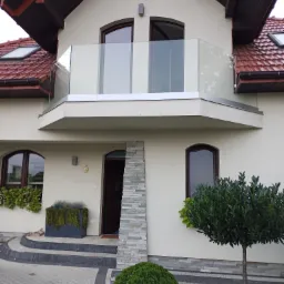 Montaż balustrady szklanej w profilu U