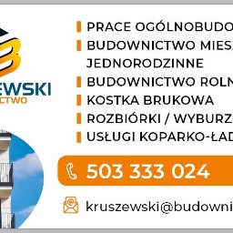 Kruszewski Budownictwo - Usługi ogólnobudowlane Łukasz Kruszewski - Remonty Domów Białystok
