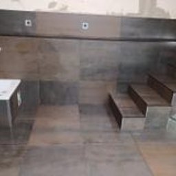 SCHODKI W GARAŻU I WANIENKA DO KĄPANIA PSA