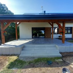 Układanie kostki brukowej Kiełczów 2