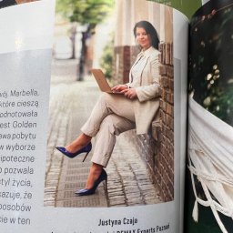 wypowiedź do magazynu Business Life Polska - jako ekspert rynku nieruchomości premium w Hiszpanii