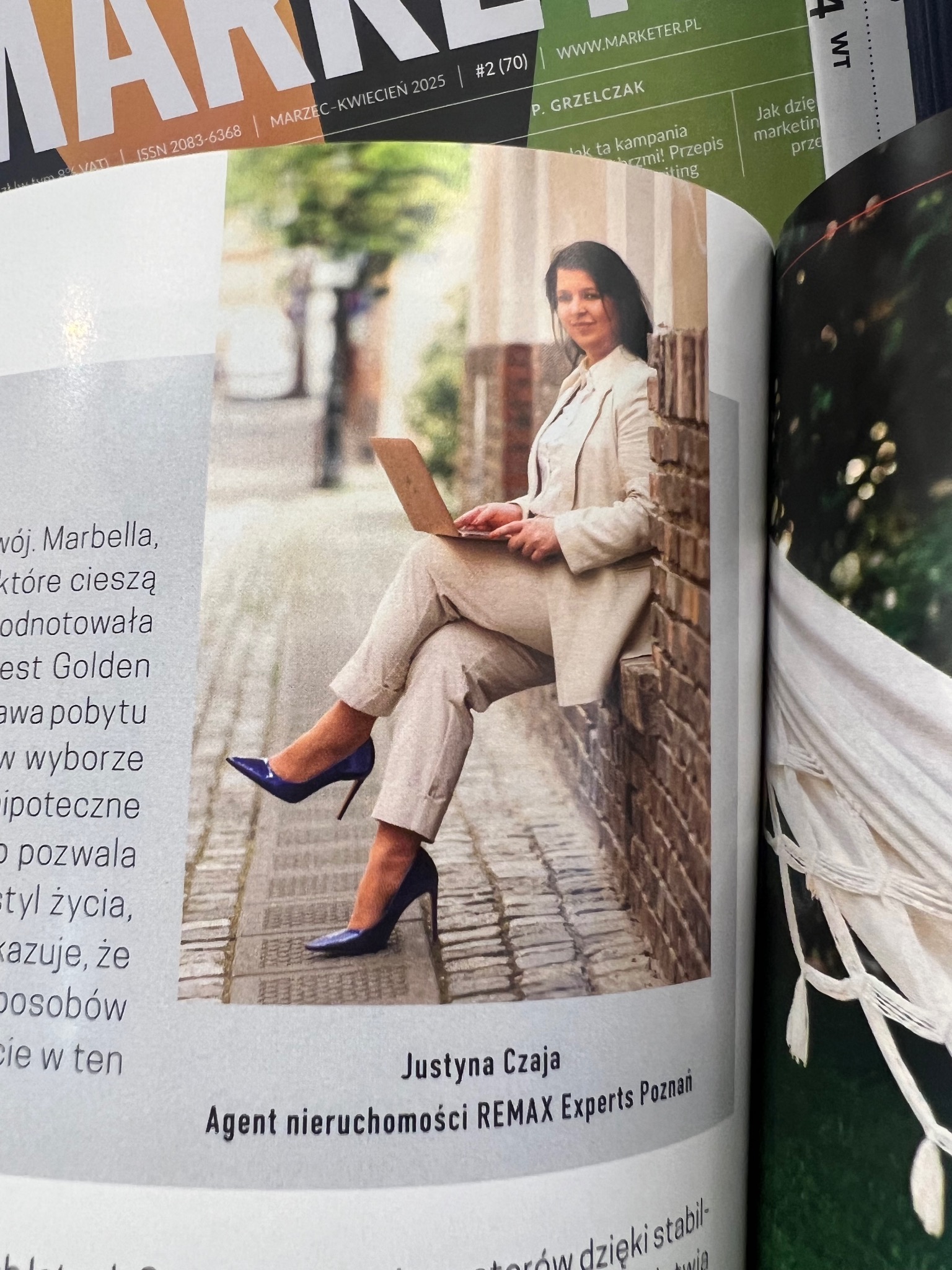 wypowiedź do magazynu Business Life Polska - jako ekspert rynku nieruchomości premium w Hiszpanii