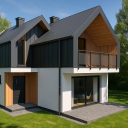 Projekt przebudowy domu Sanok 1