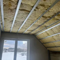 Zabudowa poddasza płytami gk