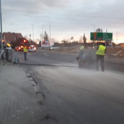 Hydro-piaskowanie Mateusz Czaplicki - Usuwanie linii podwójnej ciągłej