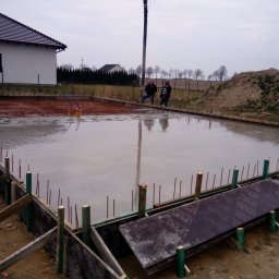 Płyta fundamentowa Lusówko