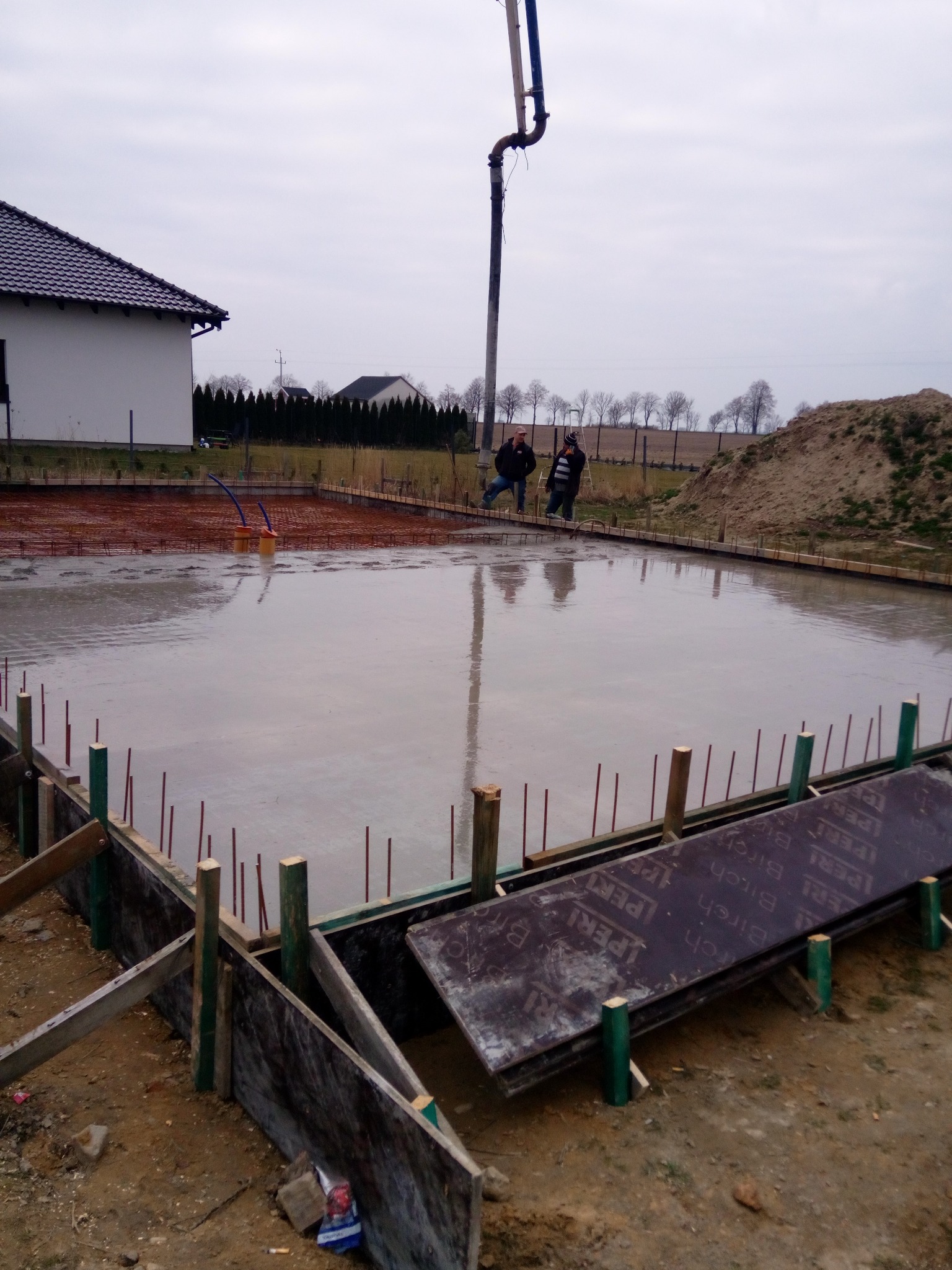 Płyta fundamentowa Lusówko