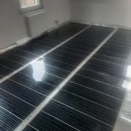 Ogrzewanie podłogowe.